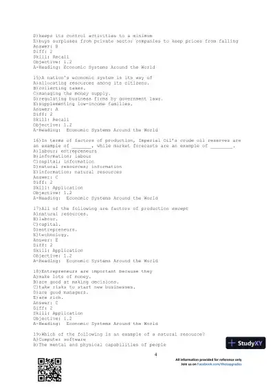 Business Essentials 12th Edition Test Bank - Page 5 preview image