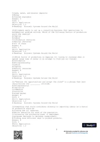 Business Essentials 12th Edition Test Bank - Page 6 preview image