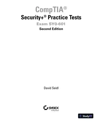 Comptia Security+ Practice Tests : exam sy0-601, 2nd Edition (2021) - Page 8 preview image