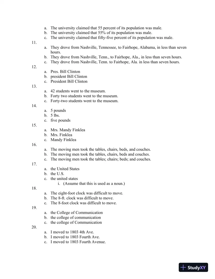 Class Notes for Writing for the Mass Media, 9th Edition, page 15