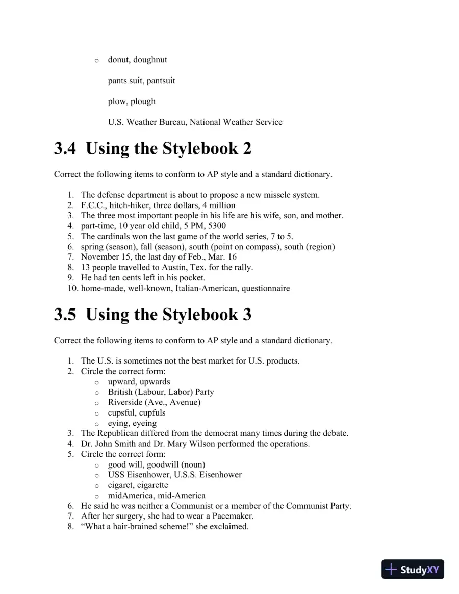 Class Notes for Writing for the Mass Media, 9th Edition, page 22