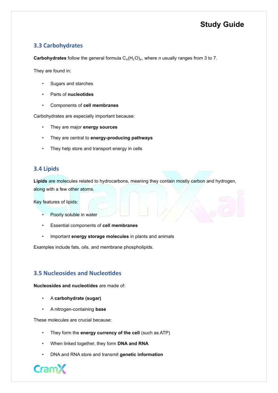 Biochemistry I - The Scope of Biochemistry, page 6