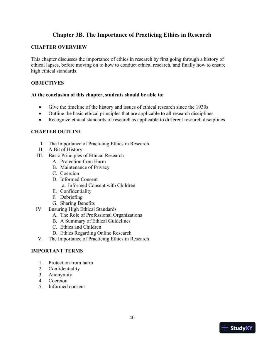 Class Notes for Exploring Research, 9th Edition, page 14