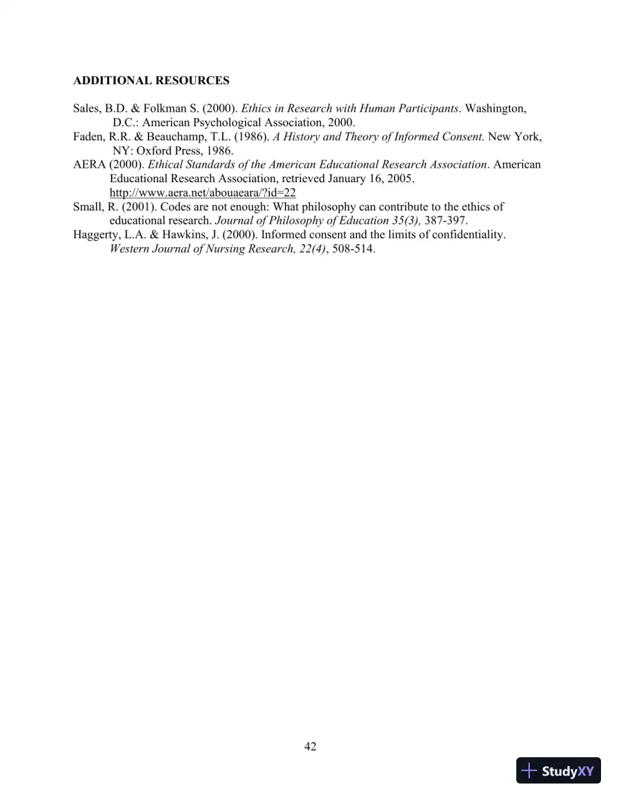 Class Notes for Exploring Research, 9th Edition, page 16