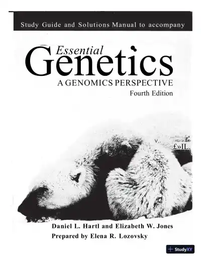 Solution Manual for Essential Genetics: A Genomic Perspective , 4th Edition - Page 1 preview image