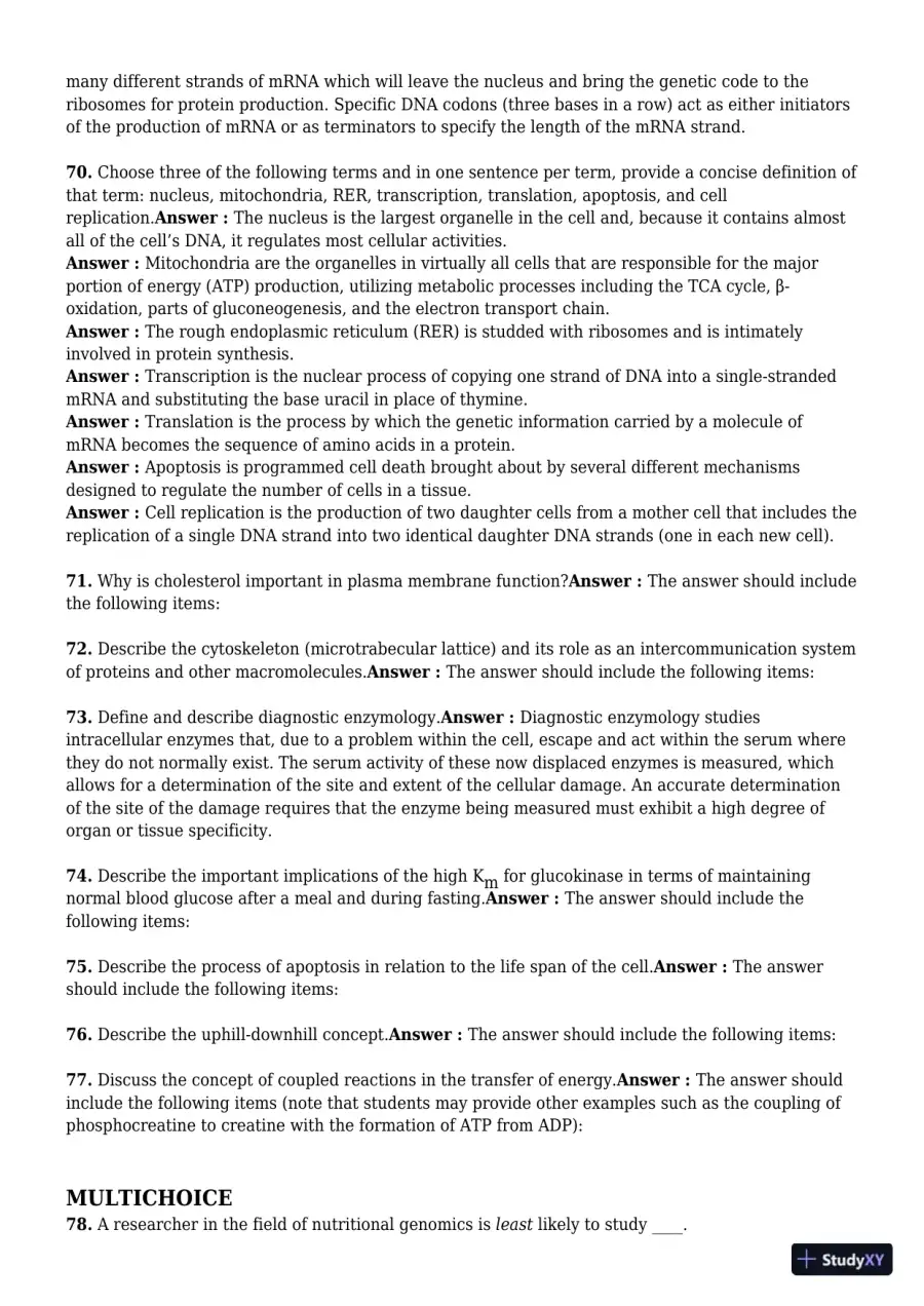 Test Bank For Advanced Nutrition and Human Metabolism 7th Edition Test Bank, page 18