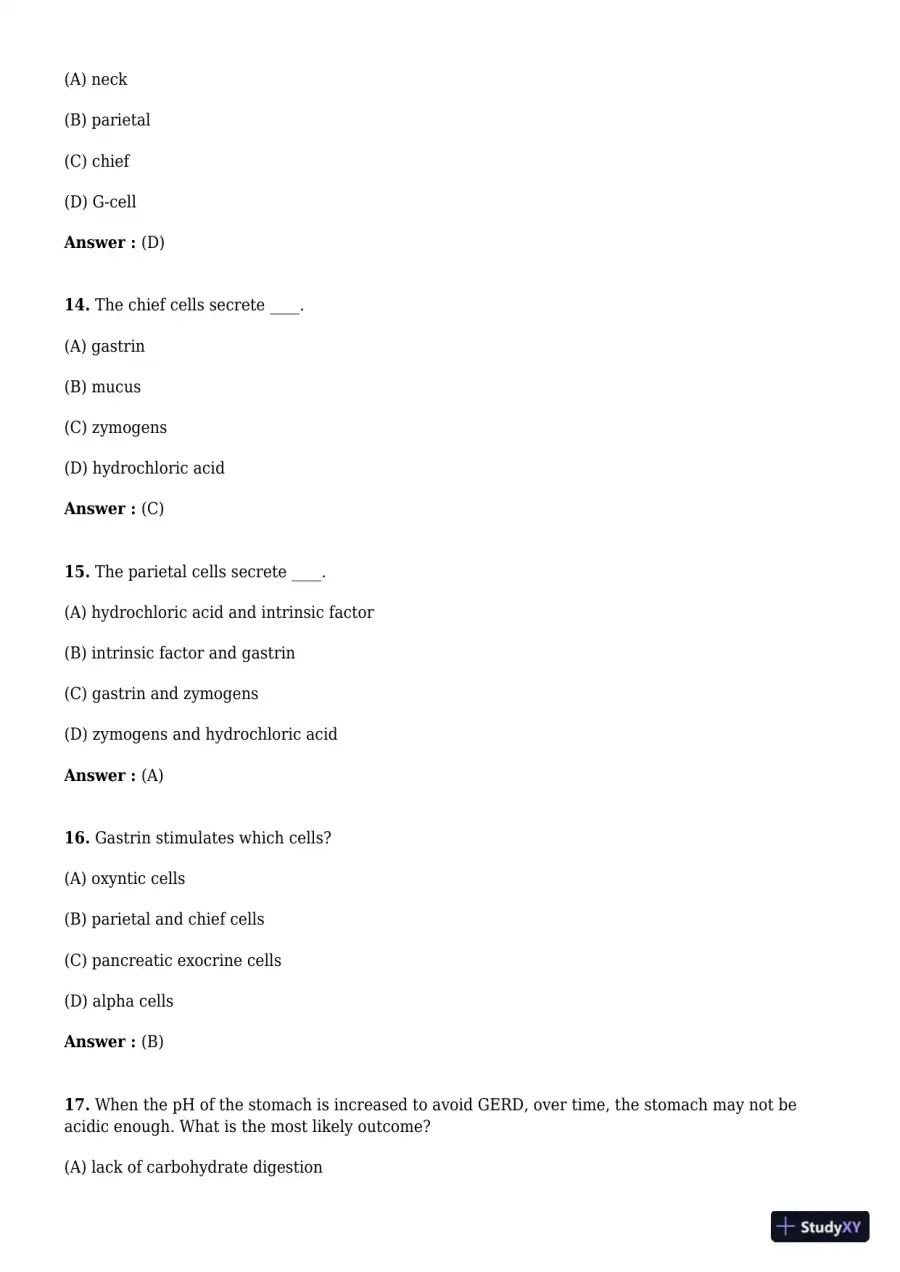 Test Bank For Advanced Nutrition and Human Metabolism 7th Edition Test Bank, page 24