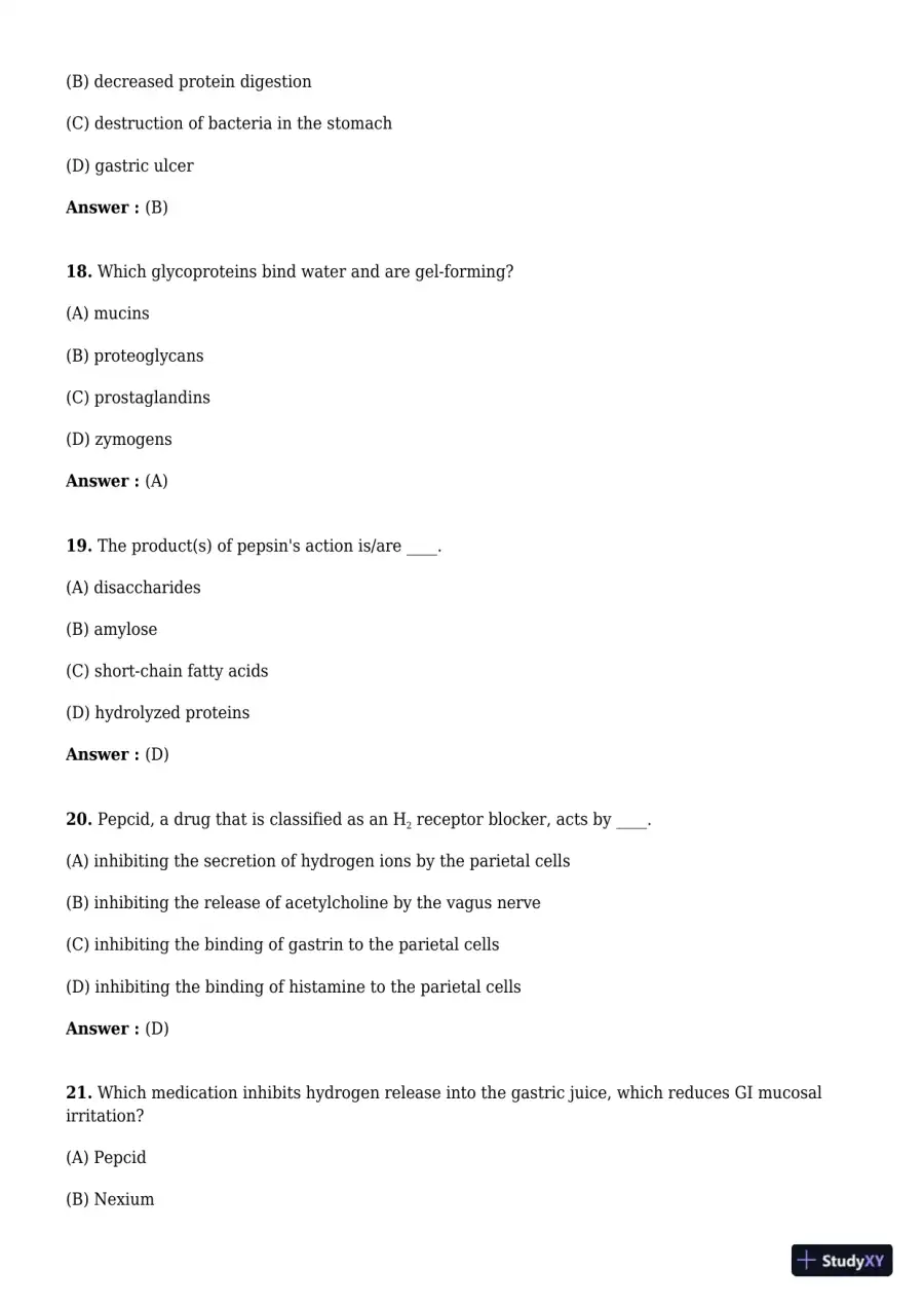 Test Bank For Advanced Nutrition and Human Metabolism 7th Edition Test Bank, page 25
