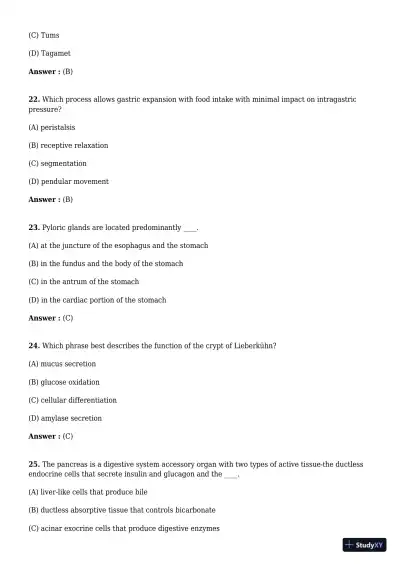 Test Bank For Advanced Nutrition and Human Metabolism 7th Edition Test Bank - Page 26 preview image
