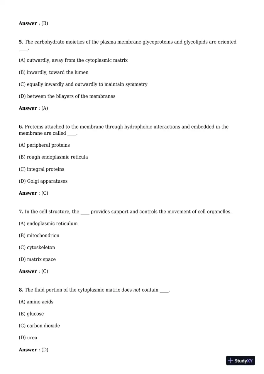 Test Bank For Advanced Nutrition and Human Metabolism 7th Edition Test Bank, page 3
