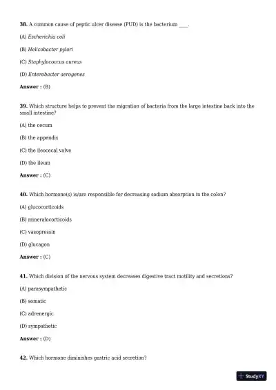 Test Bank For Advanced Nutrition and Human Metabolism 7th Edition Test Bank - Page 30 preview image