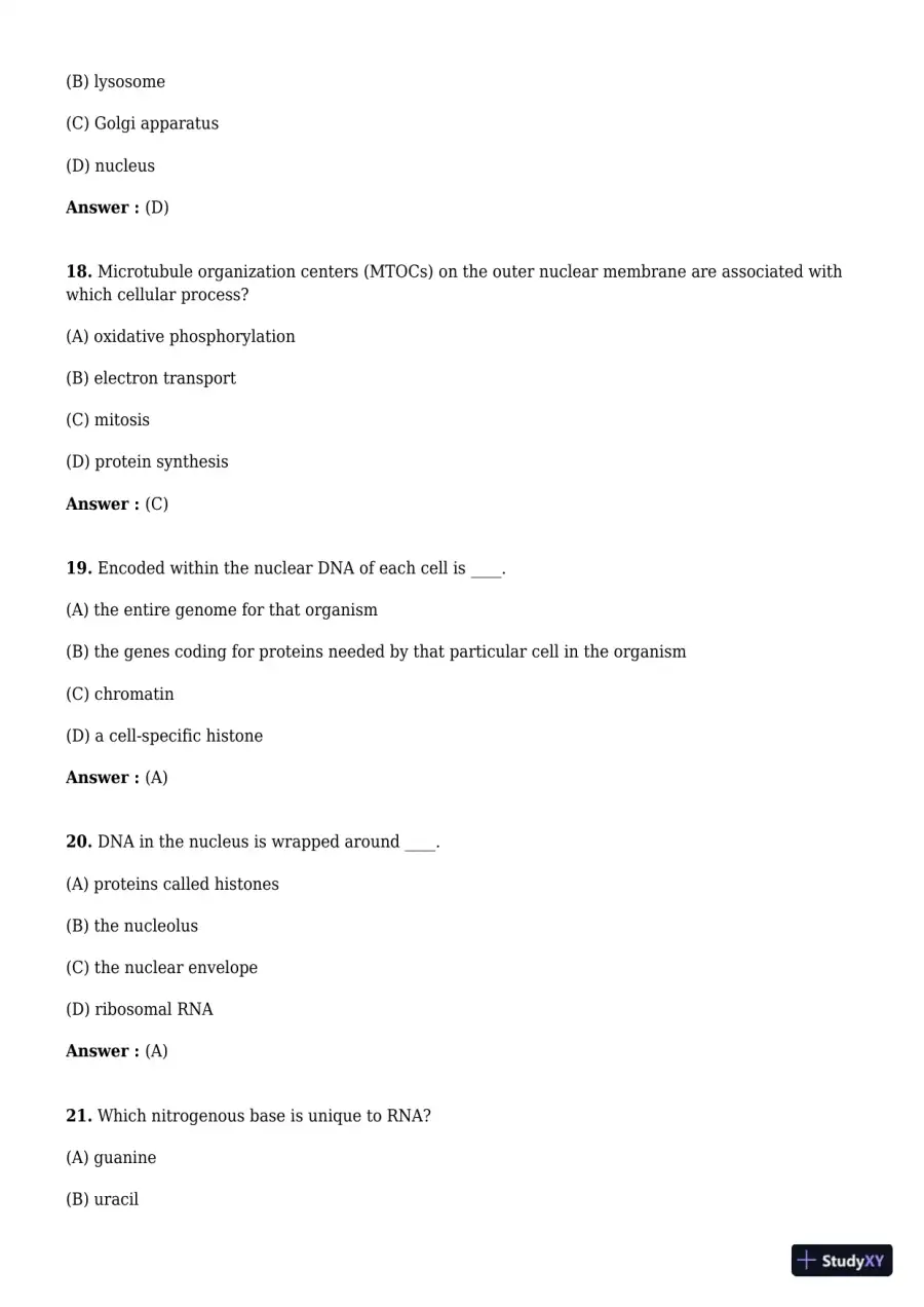 Test Bank For Advanced Nutrition and Human Metabolism 7th Edition Test Bank, page 6