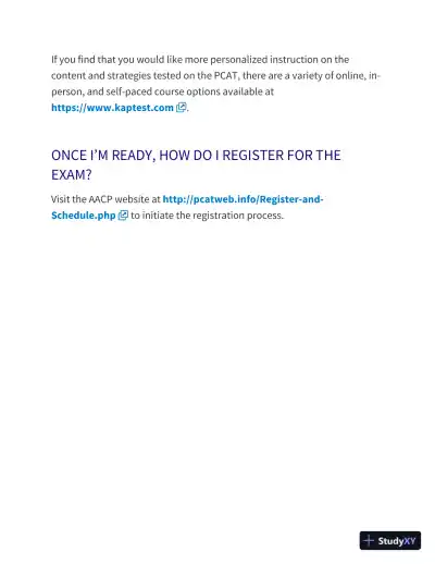 PCAT Prep Plus 2020-2021: 2 Practice Tests + Proven Strategies (2020) - Page 16 preview image