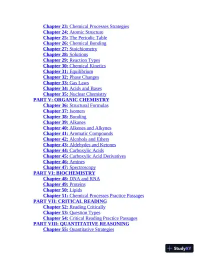 PCAT Prep Plus 2020-2021: 2 Practice Tests + Proven Strategies (2020) - Page 8 preview image