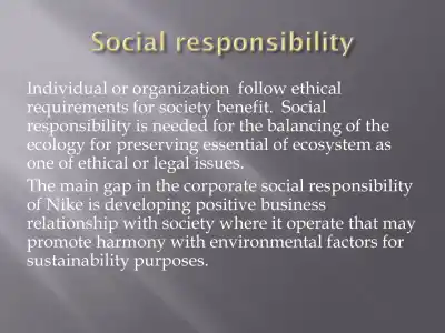 Corporate Social Responsibility - Page 2 preview image