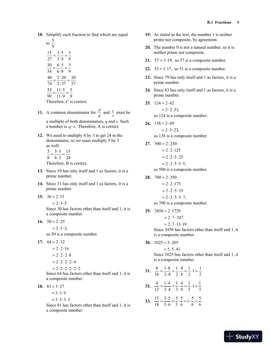 Solution Manual for Beginning Algebra, 13th Edition, page 10