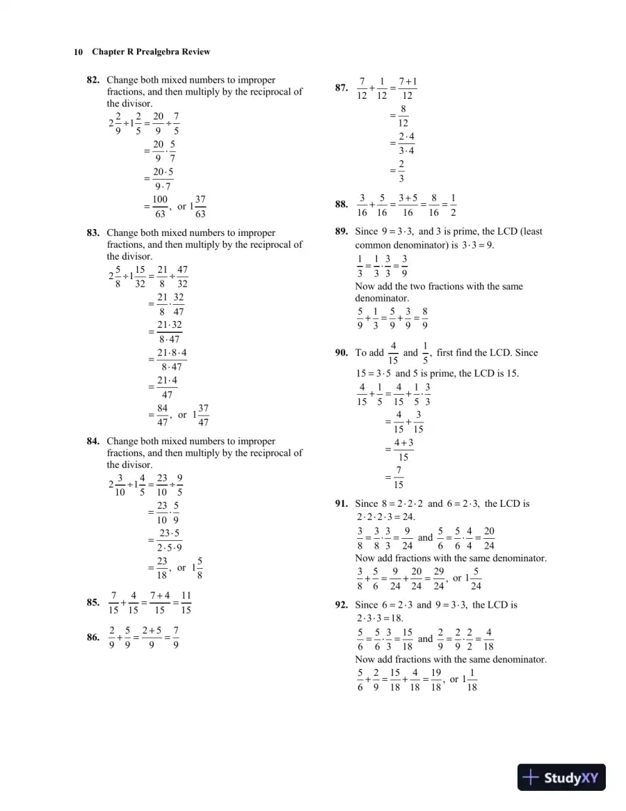 Solution Manual for Beginning Algebra, 13th Edition, page 15