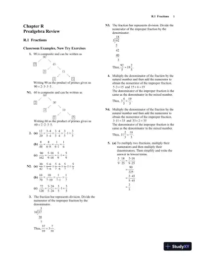 Solution Manual for Beginning Algebra, 13th Edition - Page 6 preview image
