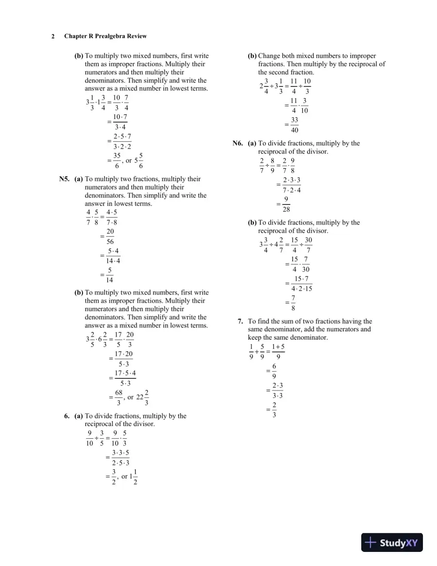 Solution Manual for Beginning Algebra, 13th Edition, page 7