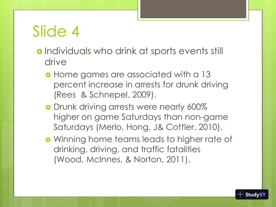 Should Beer Be Sold At College Sporting Events?, page 6