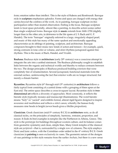 Perceiving The Arts: An Introduction To The Humanities, 11th Edition Test Bank - Page 7 preview image