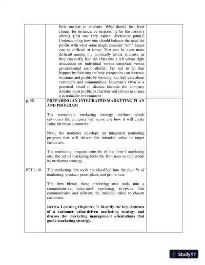 Principles of Marketing, Global 17th Edition Solution Manual - Page 12 preview image