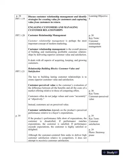 Principles of Marketing, Global 17th Edition Solution Manual - Page 13 preview image