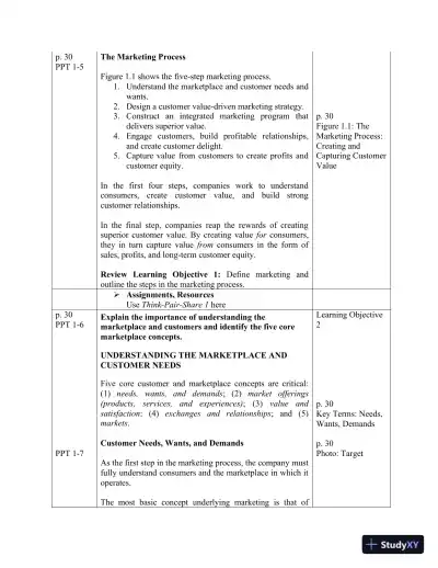 Principles of Marketing, Global 17th Edition Solution Manual - Page 6 preview image