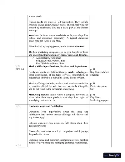 Principles of Marketing, Global 17th Edition Solution Manual - Page 7 preview image