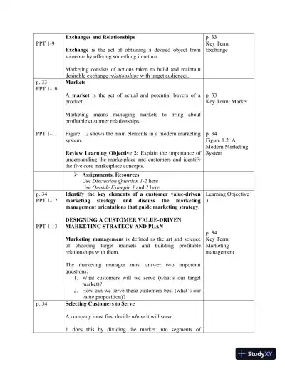 Principles of Marketing, Global 17th Edition Solution Manual - Page 8 preview image