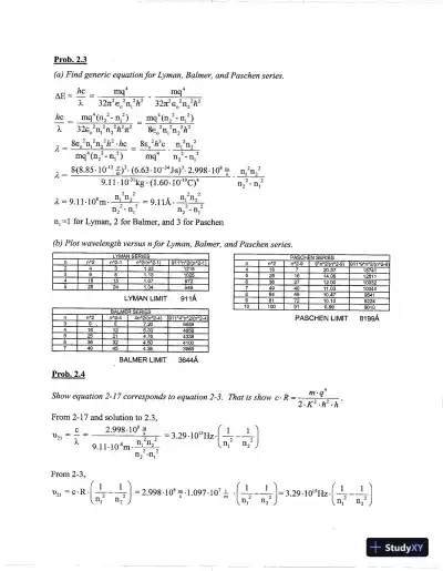 Solution Manual For Solid State Electronic Devices, 6th Edition - Page 12 preview image