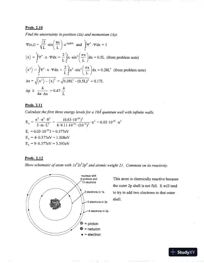 Solution Manual For Solid State Electronic Devices, 6th Edition - Page 15 preview image