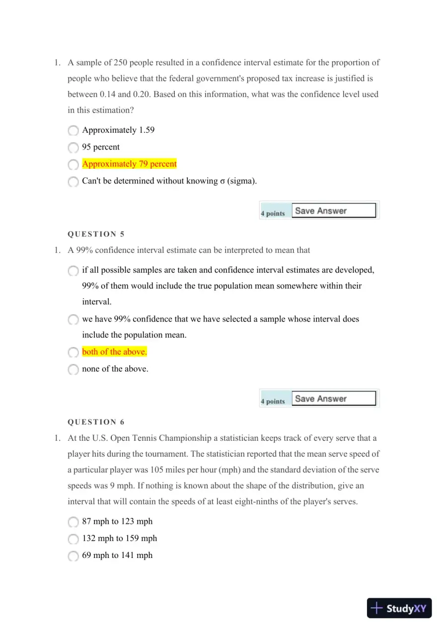 Statistical Methods and Analysis: A Comprehensive Assessment, page 3