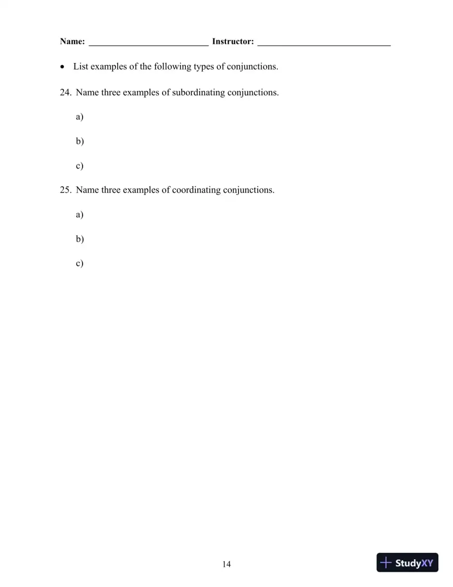 Grammar Matters, 1st Edition Test Bank, page 20