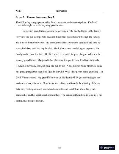 Grammar Matters, 1st Edition Test Bank - Page 28 preview image