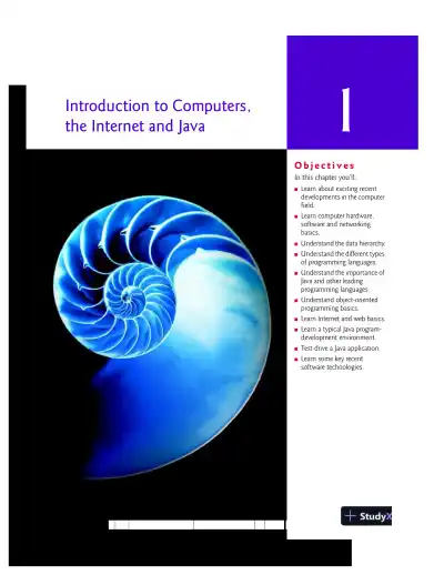 Solution Manual for Java How To Program, Late Objects, 11th Edition - Page 1 preview image