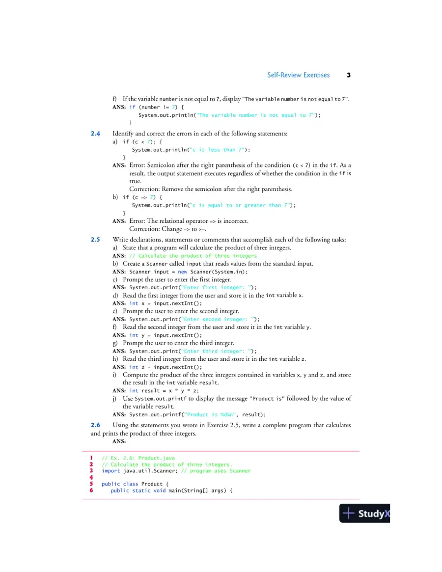 Solution Manual for Java How To Program, Late Objects, 11th Edition, page 10