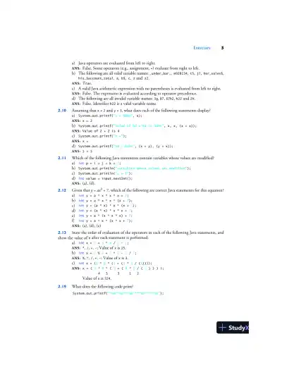 Solution Manual for Java How To Program, Late Objects, 11th Edition - Page 12 preview image