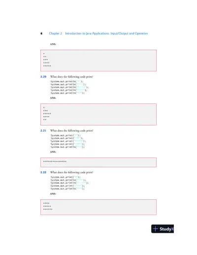 Solution Manual for Java How To Program, Late Objects, 11th Edition - Page 13 preview image