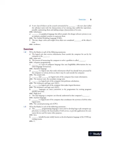 Solution Manual for Java How To Program, Late Objects, 11th Edition - Page 4 preview image
