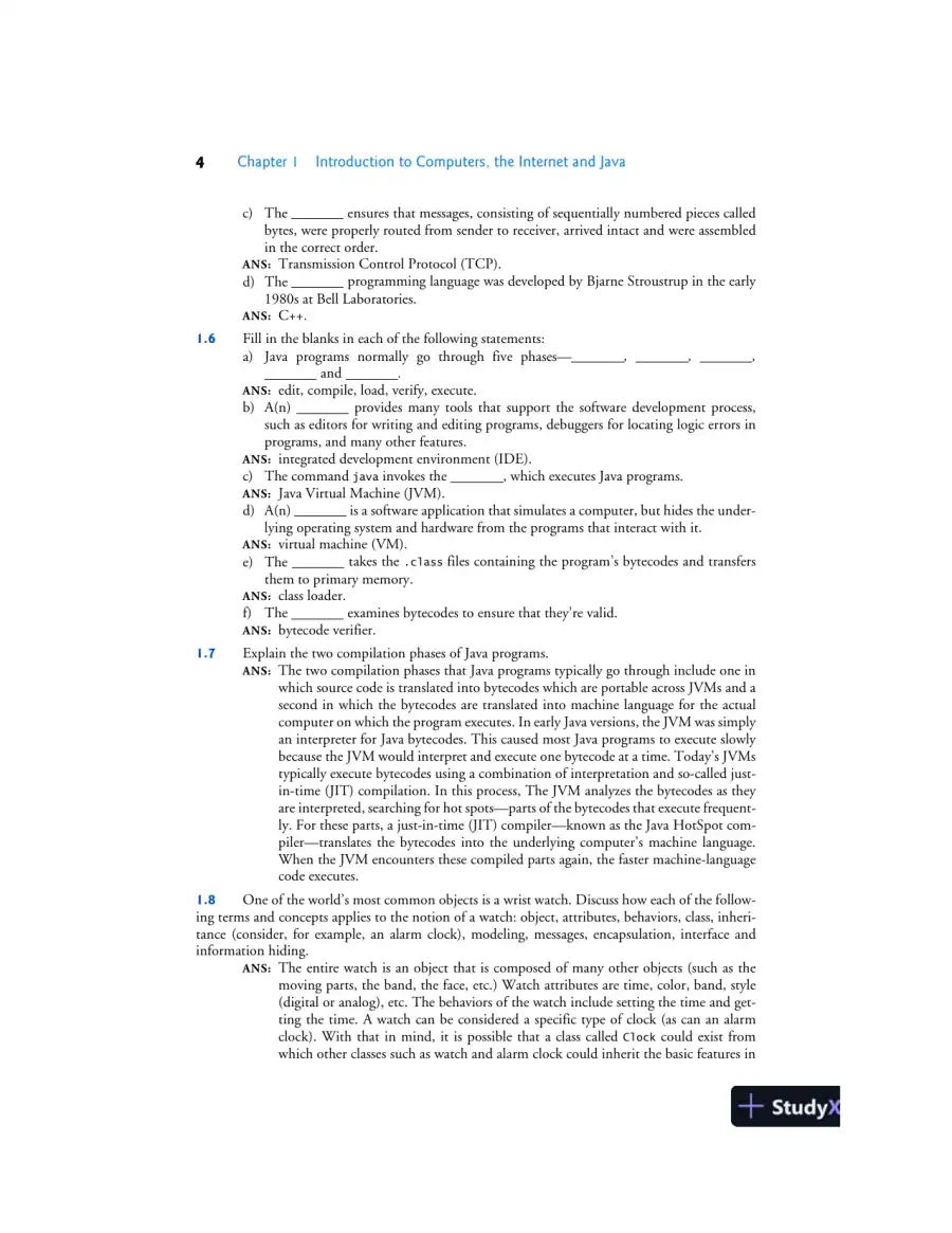 Solution Manual for Java How To Program, Late Objects, 11th Edition, page 5