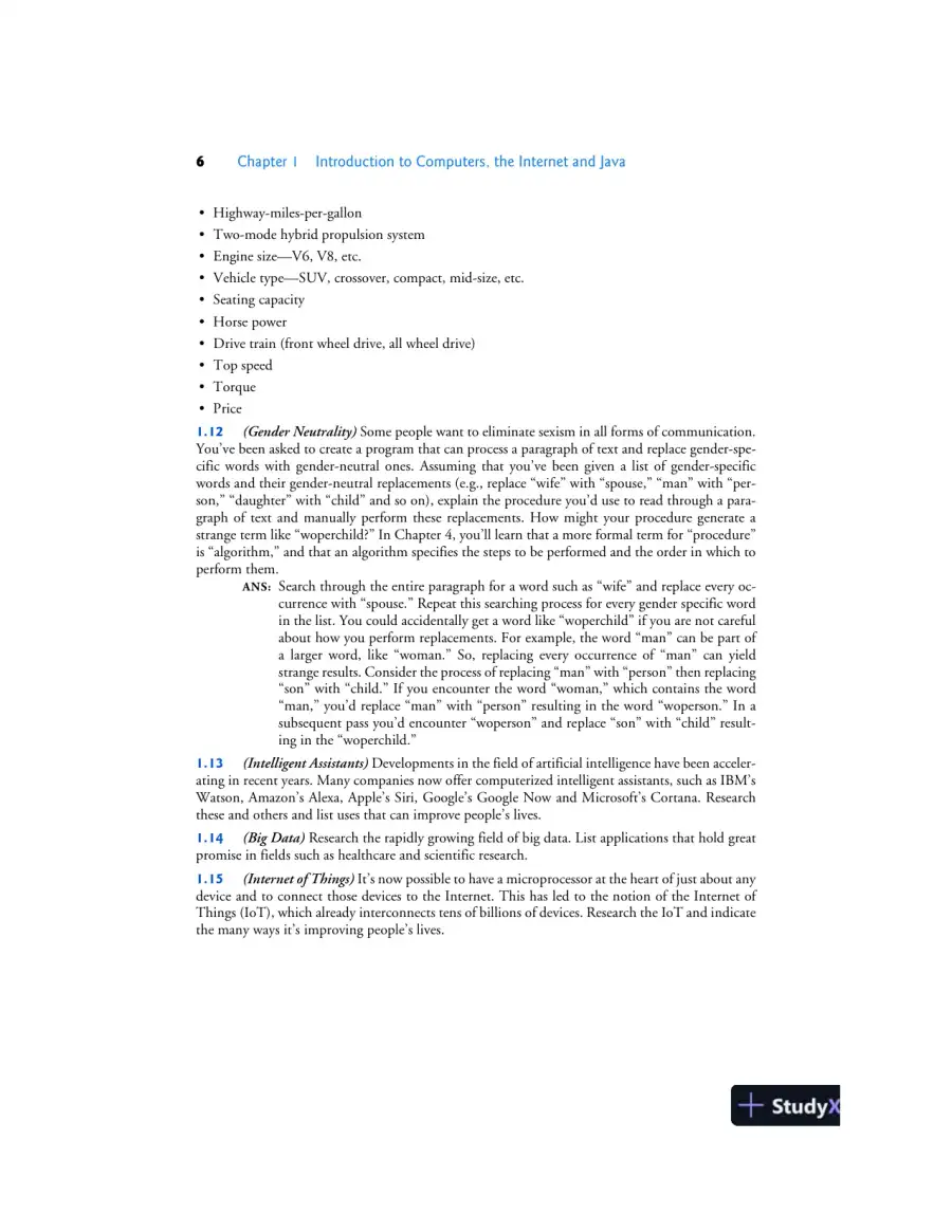 Solution Manual for Java How To Program, Late Objects, 11th Edition, page 7