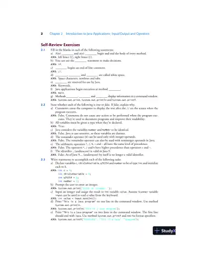 Solution Manual for Java How To Program, Late Objects, 11th Edition - Page 9 preview image