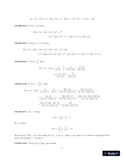 Solution Manual For Calculus, 6th Edition - Page 4 preview image