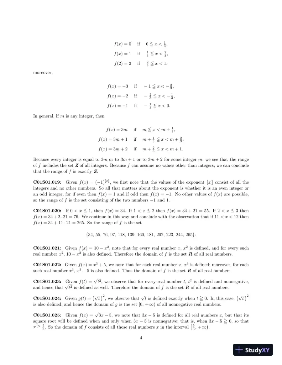 Solution Manual For Calculus, 6th Edition, page 5