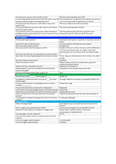 Blue Book NCLEX Review notes - Page 11 preview image