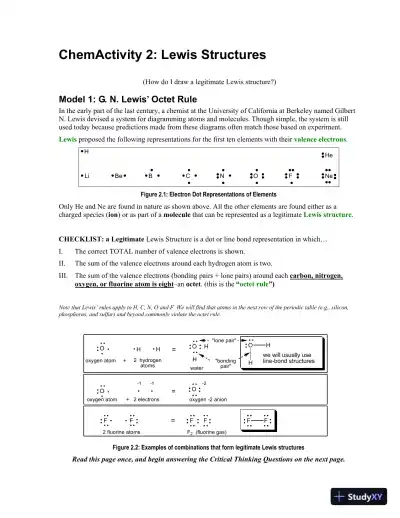 Solution Manual For Organic Chemistry: A Guided Inquiry, 2nd Edition - Page 10 preview image