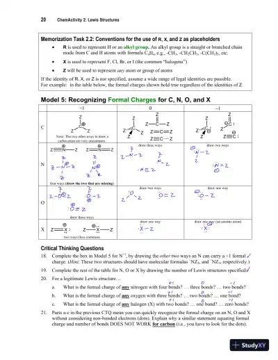 Solution Manual For Organic Chemistry: A Guided Inquiry, 2nd Edition - Page 14 preview image