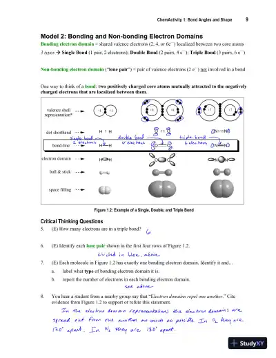 Solution Manual For Organic Chemistry: A Guided Inquiry, 2nd Edition - Page 3 preview image