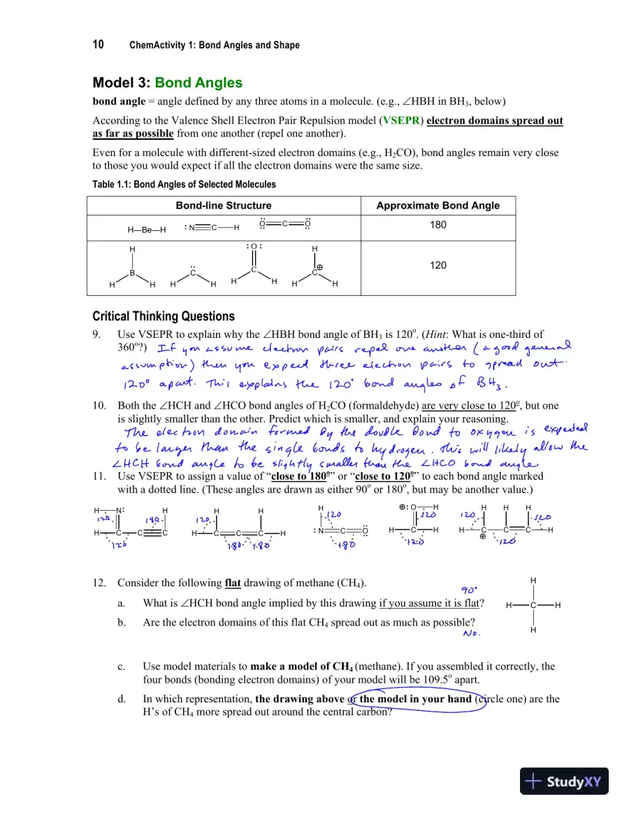 Solution Manual For Organic Chemistry: A Guided Inquiry, 2nd Edition, page 4
